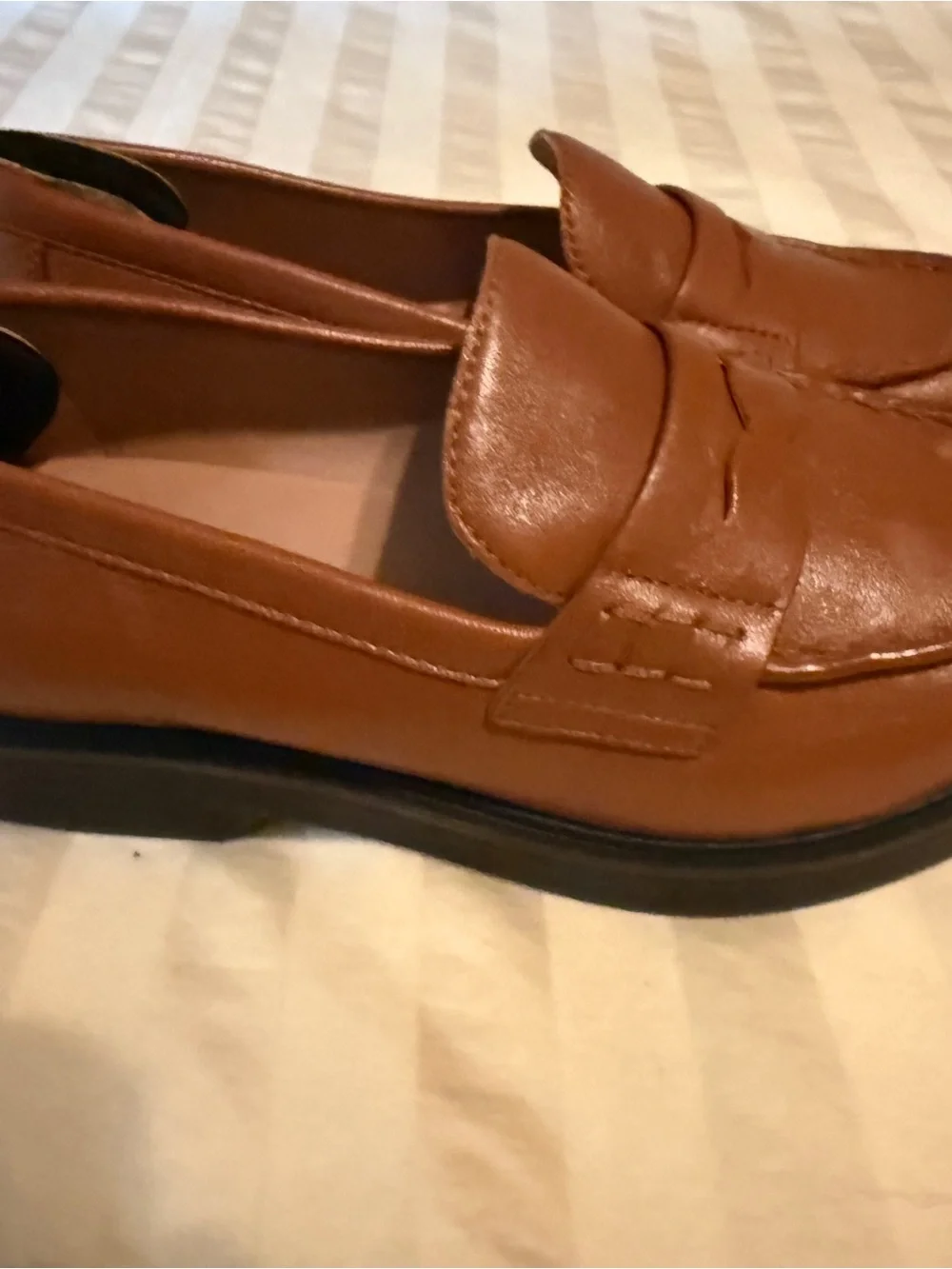 Kid Penny Loafers in Brown